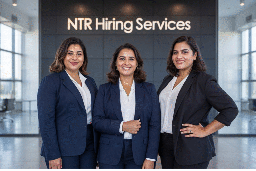Recruitment Services in Shahdara – NTR Hiring Services HR Team Providing Professional Staffing Support