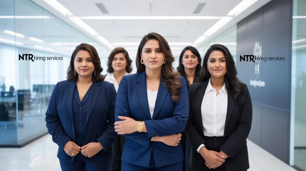 NTR Hiring Services HR team providing Recruitment Services in Udyog Vihar for IT & Non-IT roles, BPO jobs, and manpower staffing