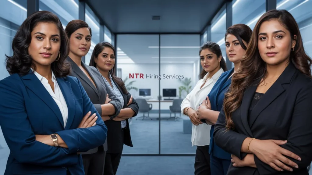 NTR Hiring Services HR team providing Recruitment Services in MG Road for IT & Non-IT roles, BPO jobs, and manpower staffing