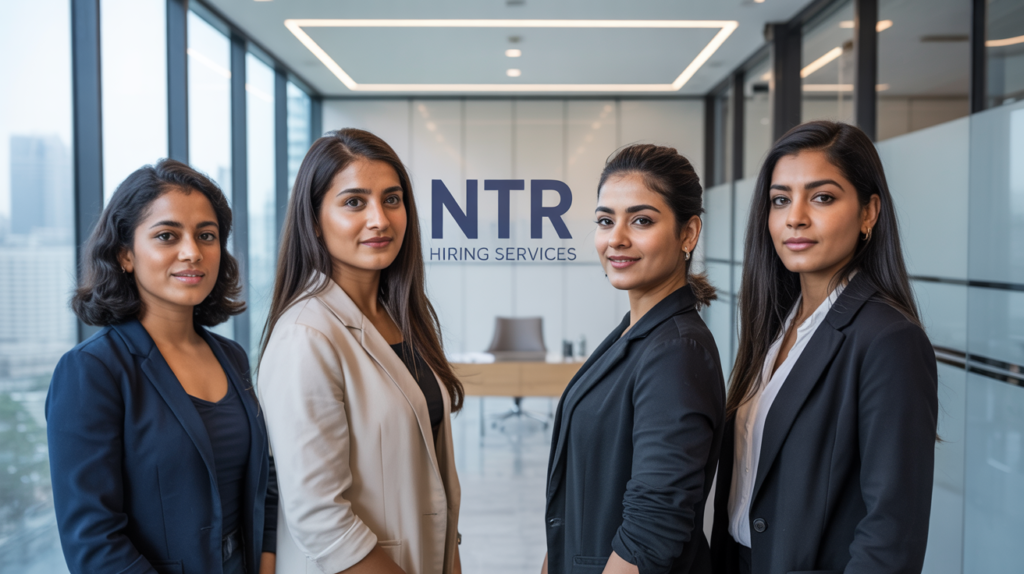 NTR Hiring Services recruitment team providing recruitment services in Rajouri Garden for staffing agency support, job seekers placement, IT and Non-IT hiring and manpower recruitment