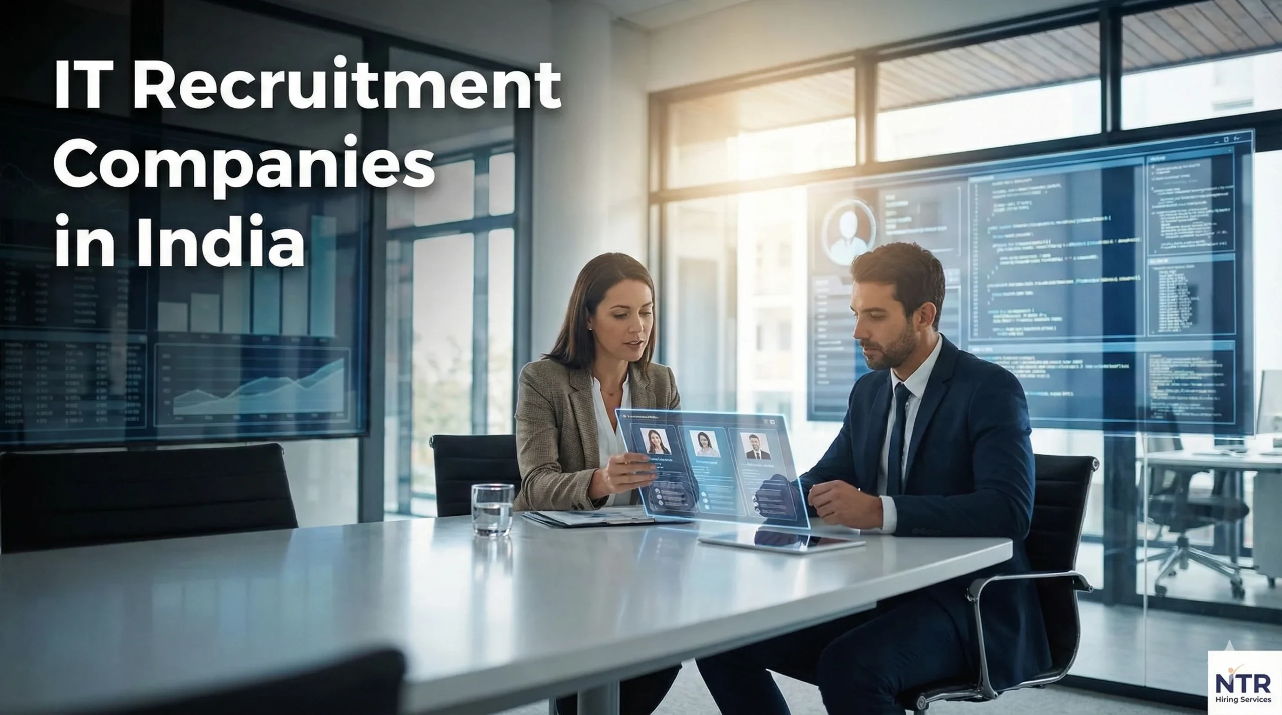 IT recruitment companies in India helping businesses hire skilled tech professionals with NTR Hiring Services.