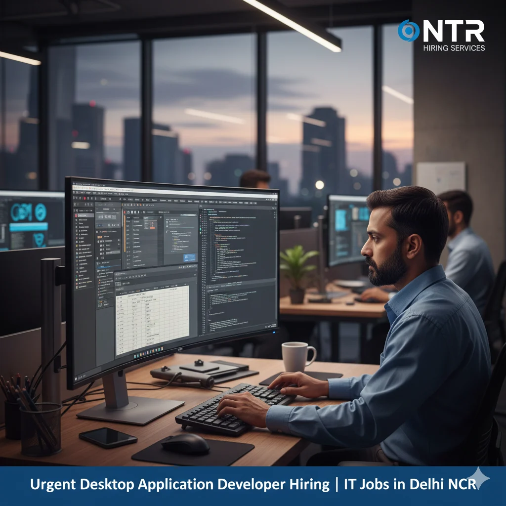 Urgent Hiring for Desktop Application Developer | IT Jobs in Delhi NCR