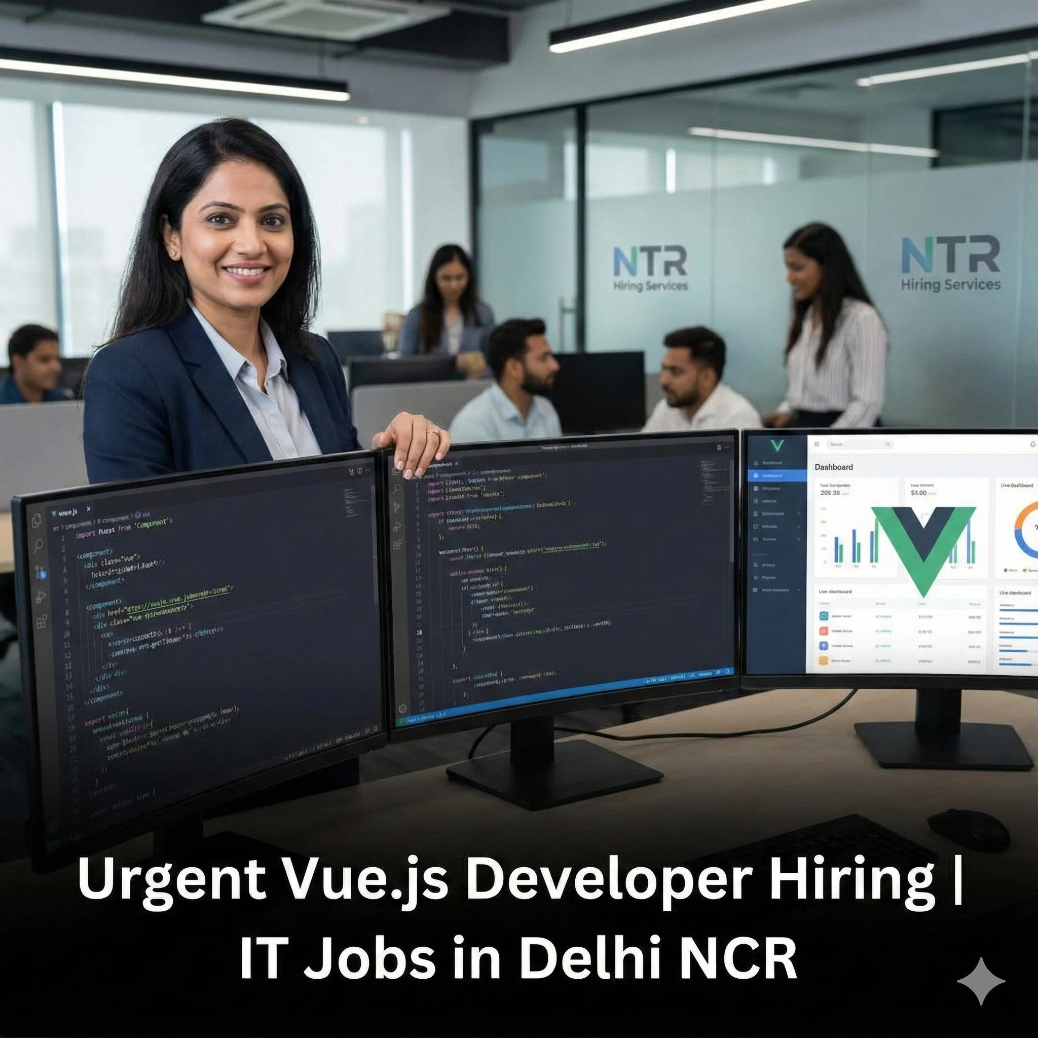 Urgent Hiring for Vue.js Developer | IT Jobs in Delhi NCR