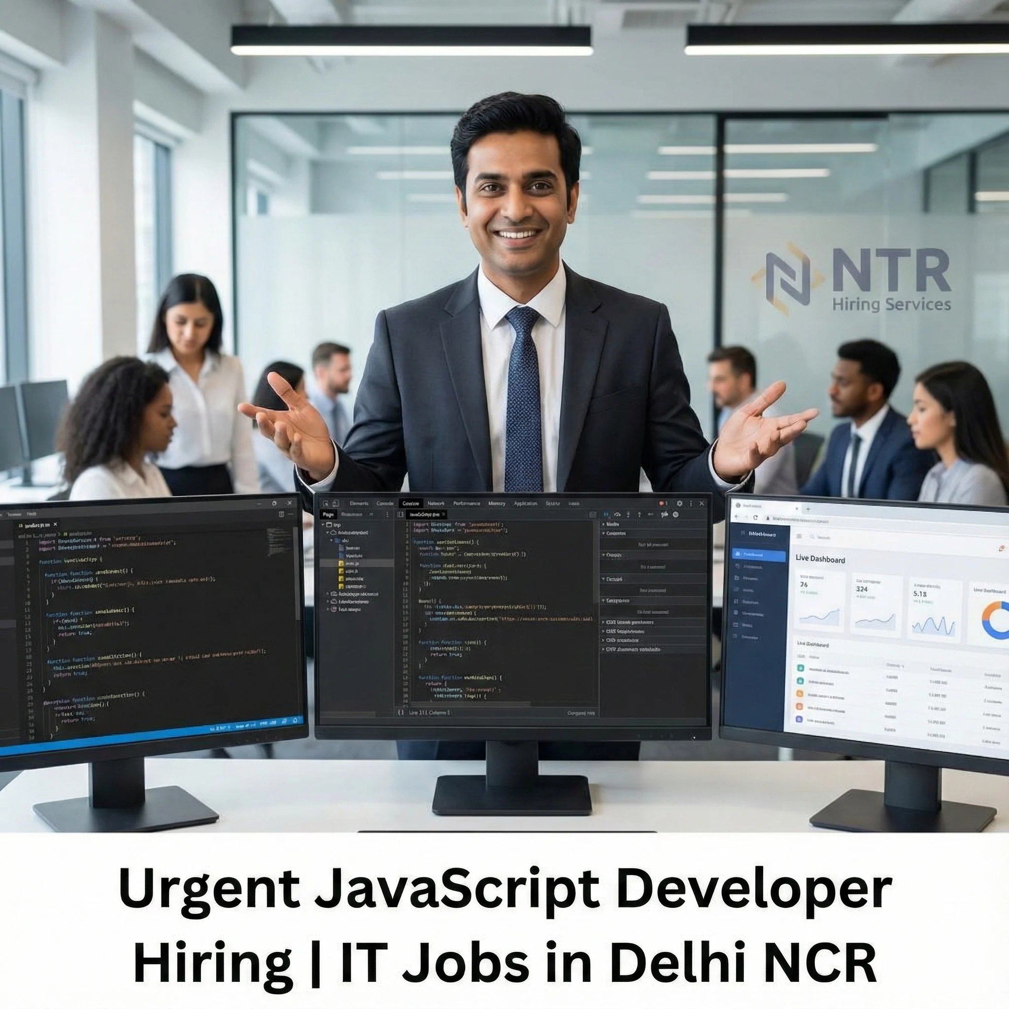 Urgent Hiring for JavaScript Developer | IT Jobs in Delhi NCR