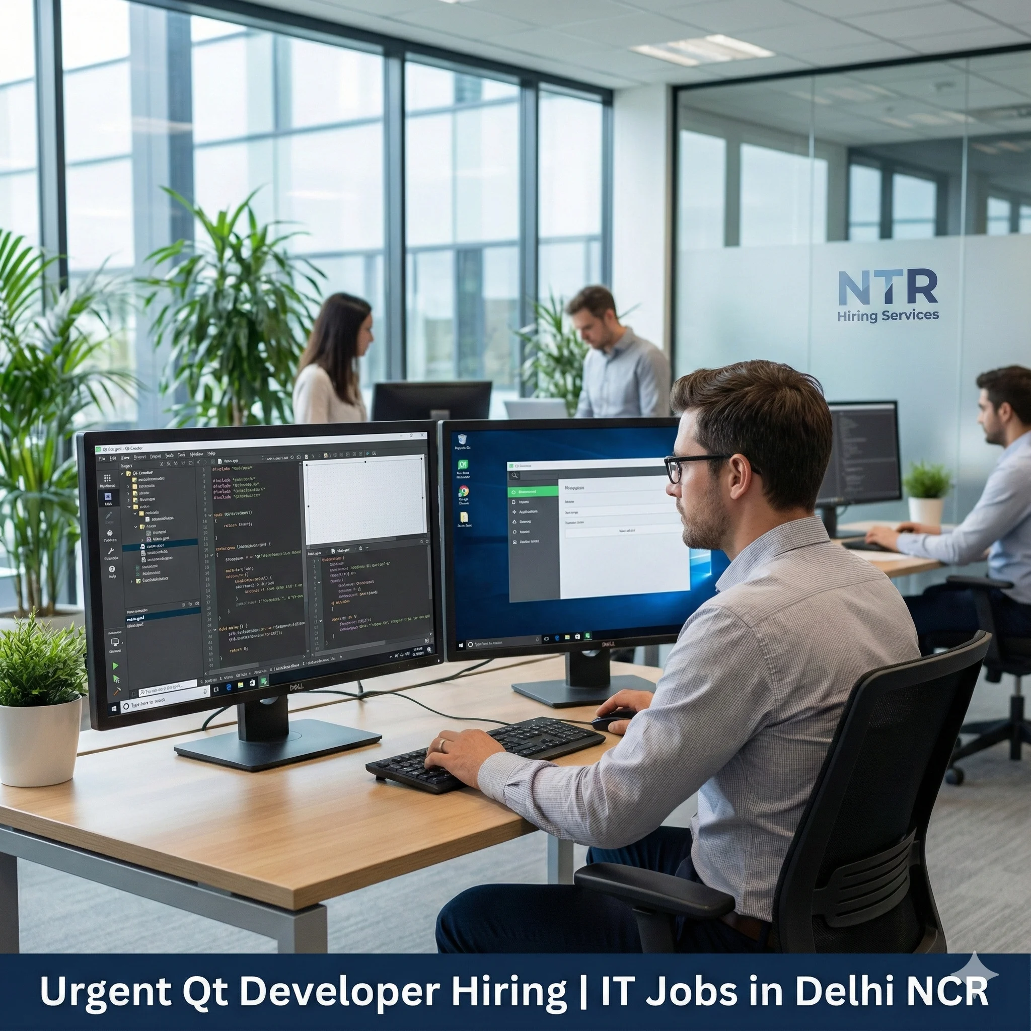 Urgent Hiring for Qt Developer | IT Jobs in Delhi NCR