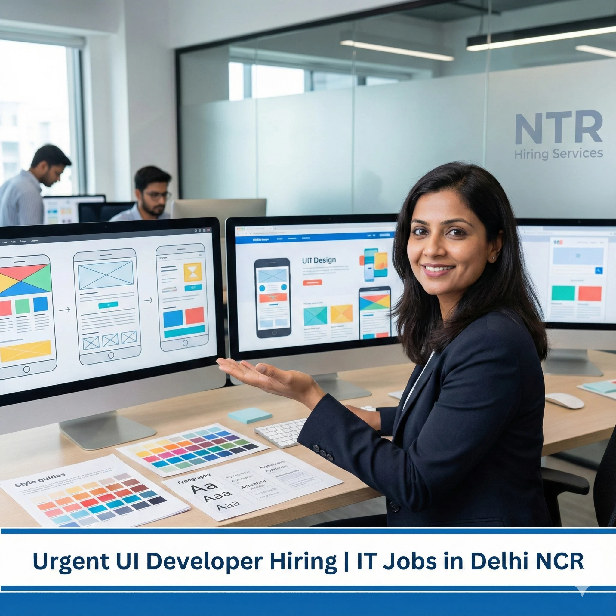 Urgent Hiring for UI Developer | IT Jobs in Delhi NCR