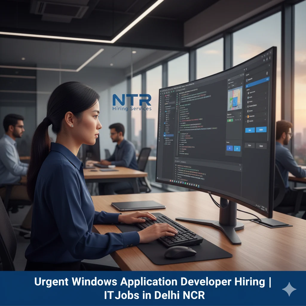 Urgent Hiring for Windows Application Developer | IT Jobs in Delhi NCR