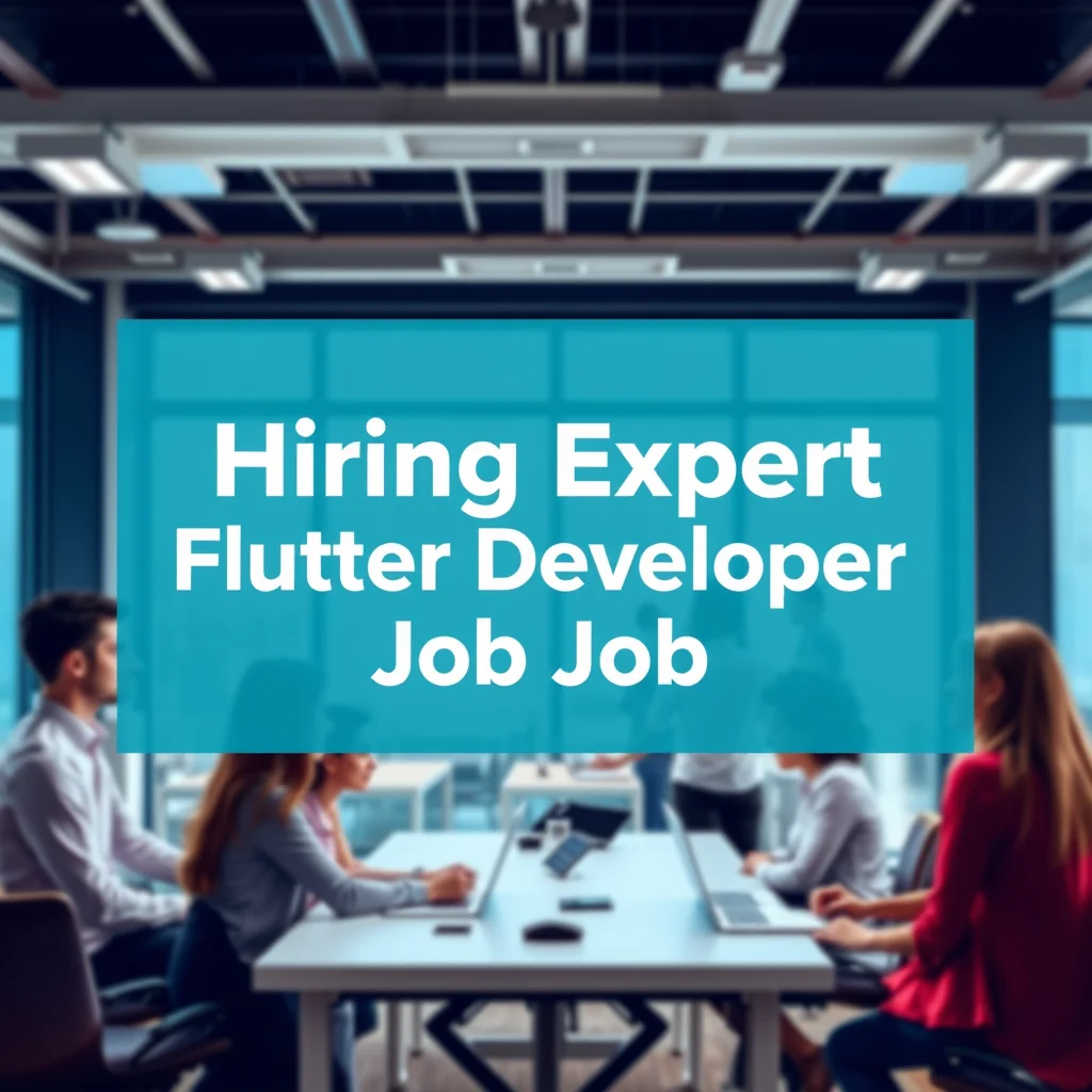 Hiring Expert Flutter Developer Job – Innovative Tech Solutions