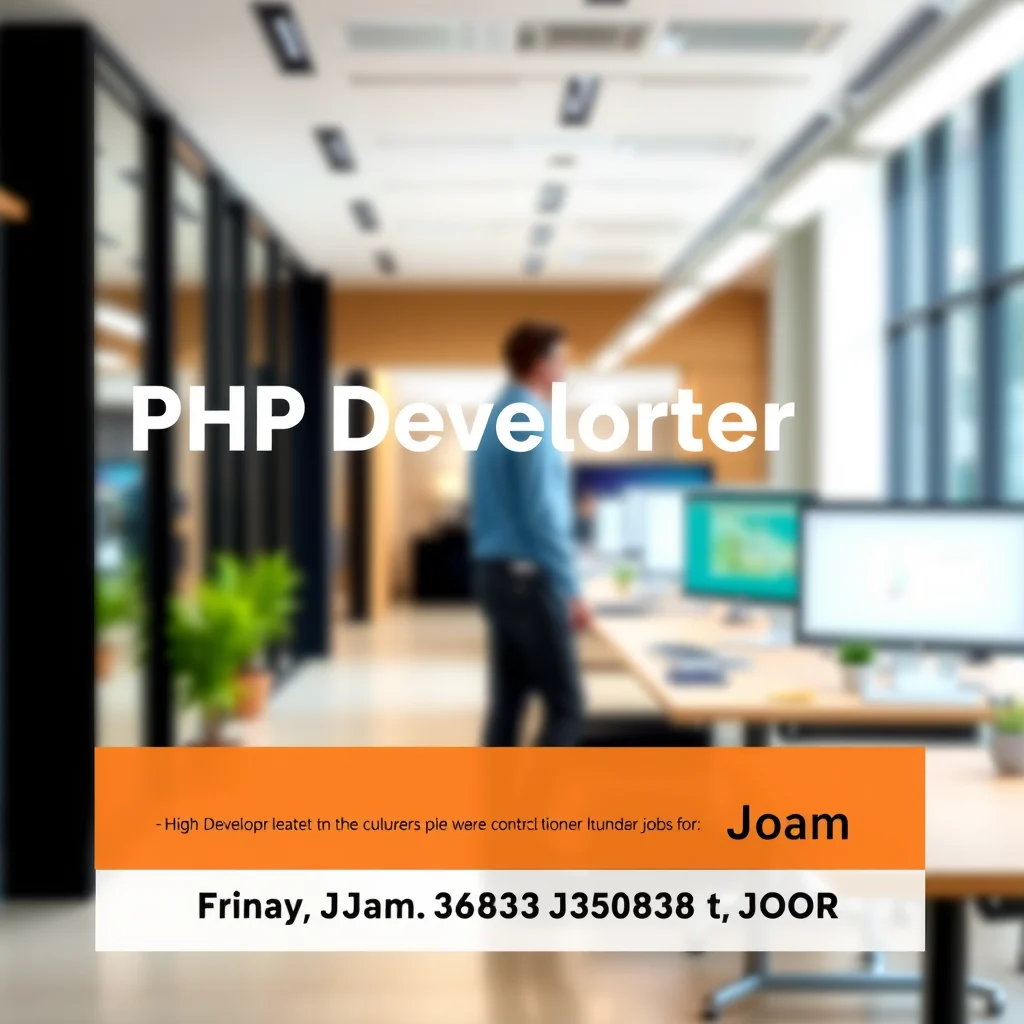 Urgent Hiring: Experienced PHP Developer Job – Top Tech Firm