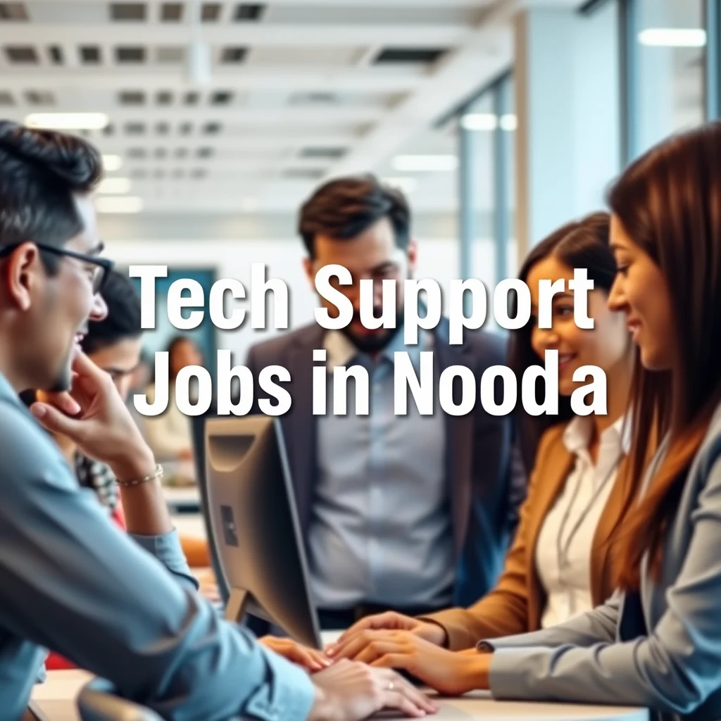 Kickstart Your Career: Tech Support Jobs in Noida Available