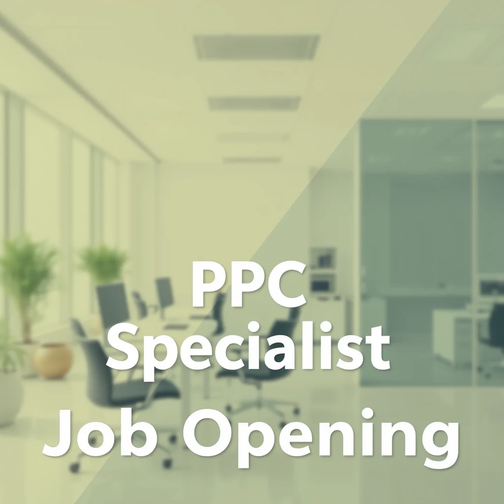 PPC Specialist Job Opening – Digital Marketing Experts