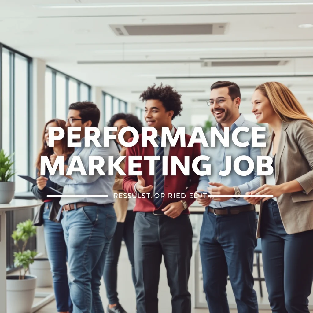 Performance Marketing Job Opening – Join Our Dynamic Team Now